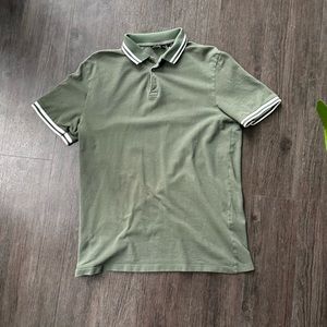 Green ASOS Polo - Large Long